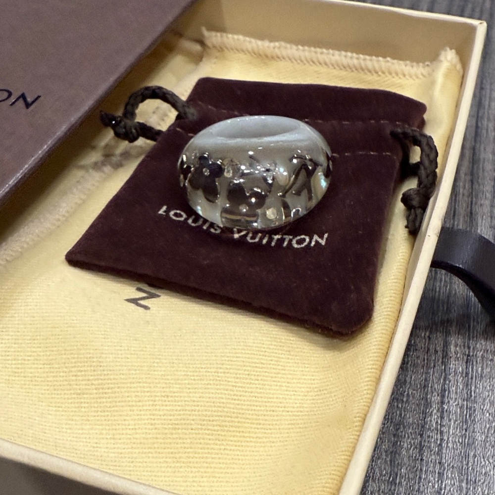 Louis Vuitton Translucent Ring With Black And Sil… - image 8
